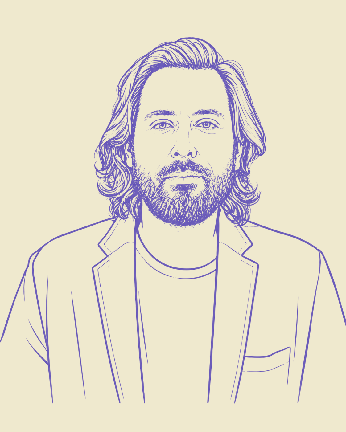 Andy Lewis — portrait illustration